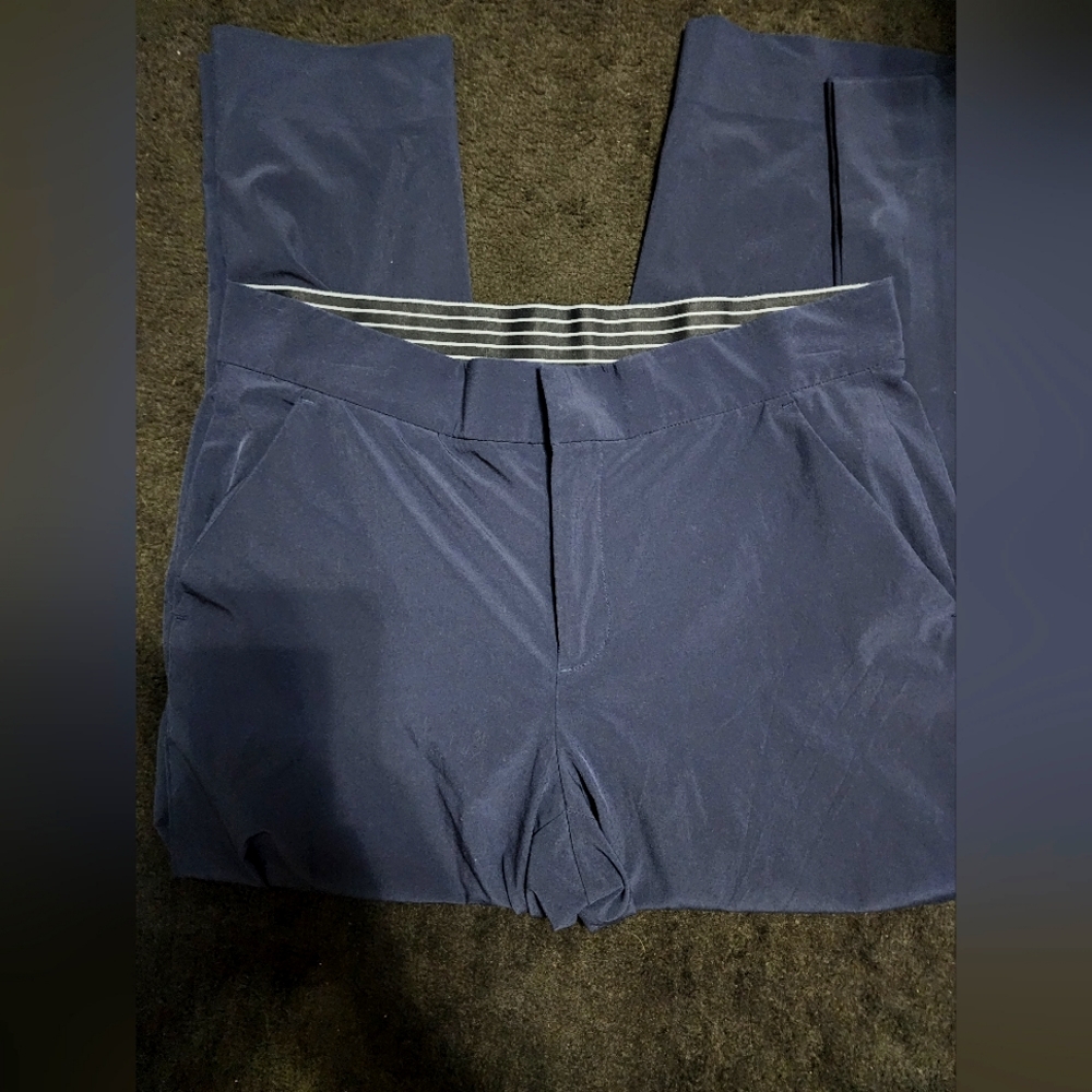 Athleta Navy Blue Athlesure women’s size 6 Pants